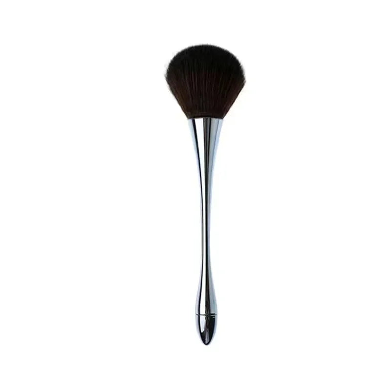 Pinceau de maquillage professionnel en poudre or rose, accessoire cosmétique pour le visage