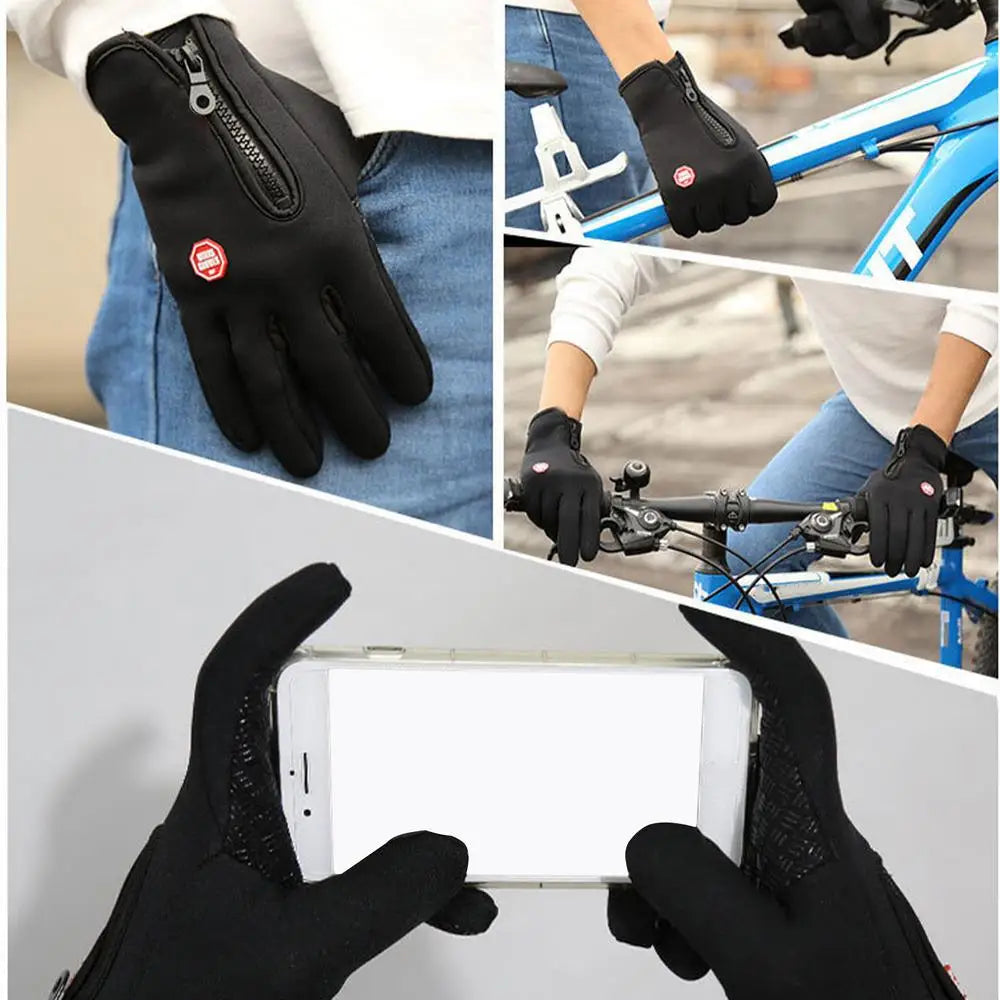 Gants chauffants USB portables pour le cyclisme, mitaines métropolitaines, chauffe-mains, rechargeables, hiver