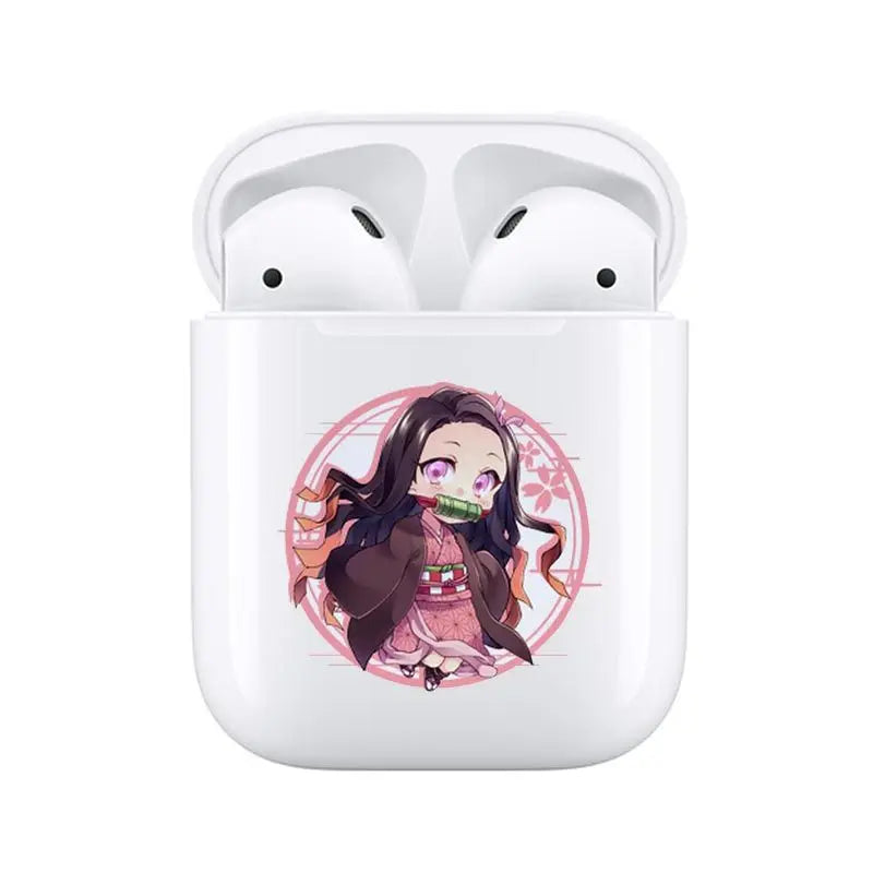 Casque Bluetooth sans fil mesurost Slayer, Anime bidimensionnel, Tanjiro, Nezuko, True Médiateur phones, Sports Médiateur set, Vente en gros, Nouveau