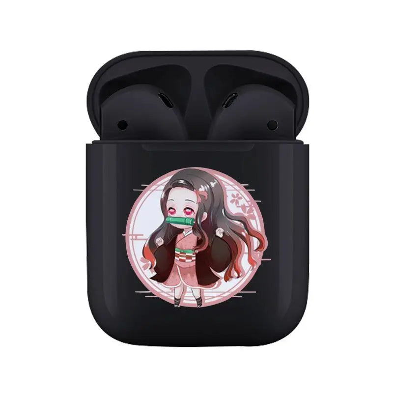 Casque Bluetooth sans fil mesurost Slayer, Anime bidimensionnel, Tanjiro, Nezuko, True Médiateur phones, Sports Médiateur set, Vente en gros, Nouveau