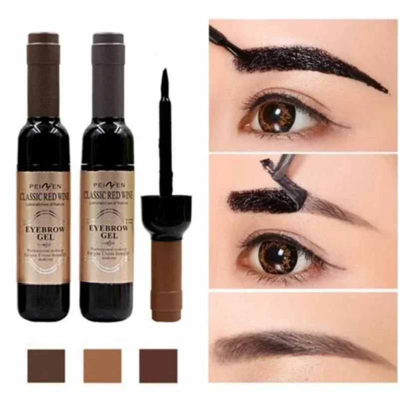 Maquillage pour les yeux Peel Off Eye Brow Gel Cream, Teinte de tatouage longue durée, Teinture imperméable, Maquillage cosmétique, Vente en gros, Continu, 1Pc