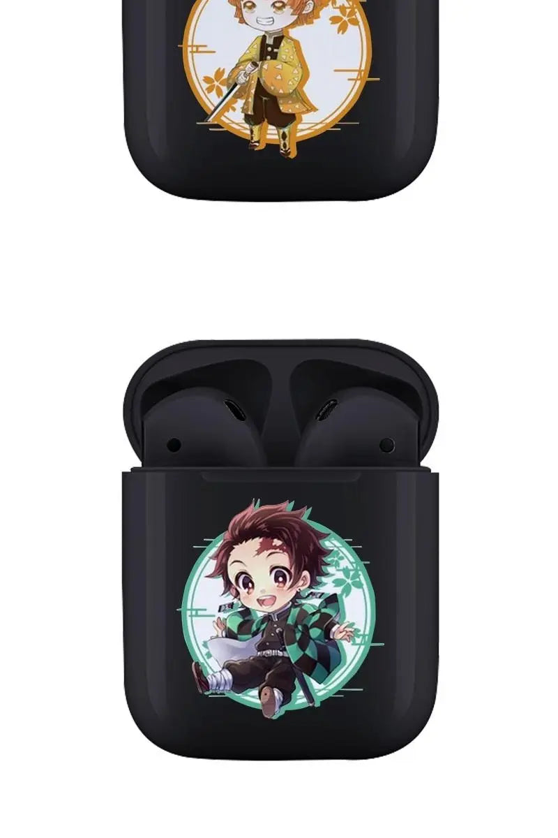 Casque Bluetooth sans fil mesurost Slayer, Anime bidimensionnel, Tanjiro, Nezuko, True Médiateur phones, Sports Médiateur set, Vente en gros, Nouveau