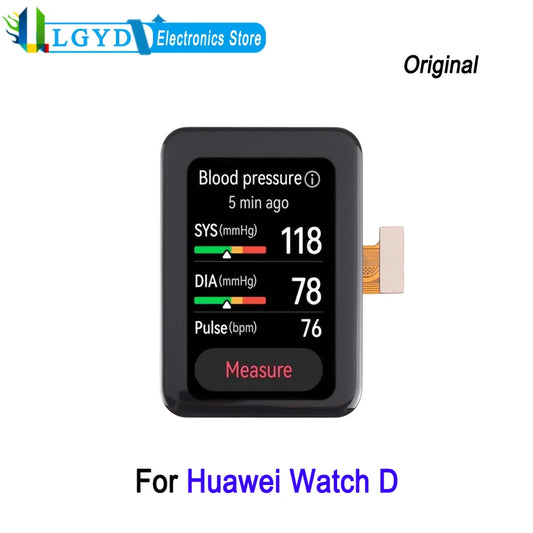 Écran AMOLED 1.64 pouces pour Huawei Watch D Smartwatch MLY-B10 écran LCD écran tactile assemblage complet pièce de rechange