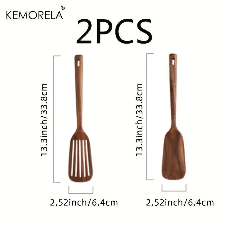 2 magnifiques spatules en bois