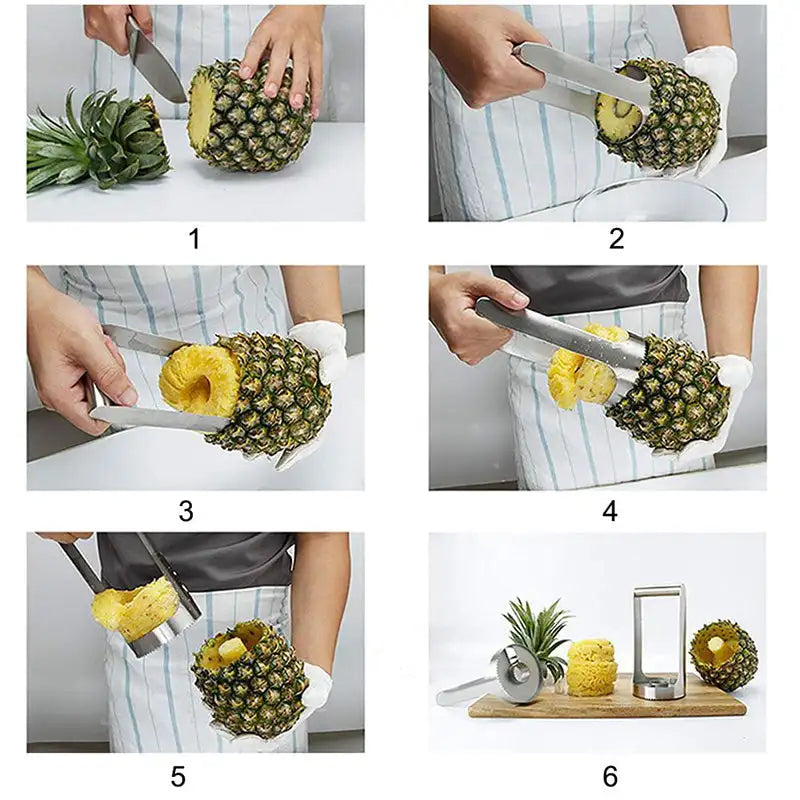 Découpe ananas intelligent