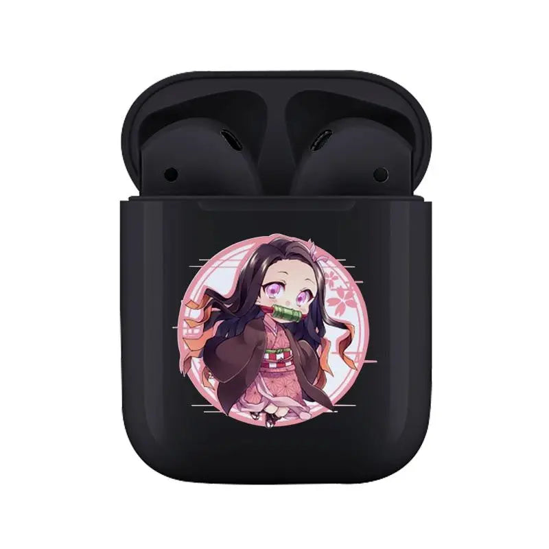 Casque Bluetooth sans fil mesurost Slayer, Anime bidimensionnel, Tanjiro, Nezuko, True Médiateur phones, Sports Médiateur set, Vente en gros, Nouveau