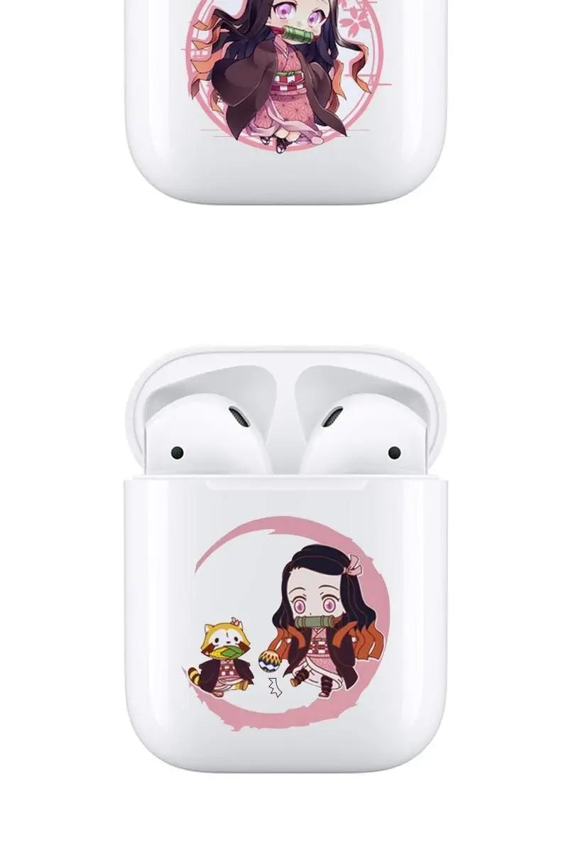 Casque Bluetooth sans fil mesurost Slayer, Anime bidimensionnel, Tanjiro, Nezuko, True Médiateur phones, Sports Médiateur set, Vente en gros, Nouveau