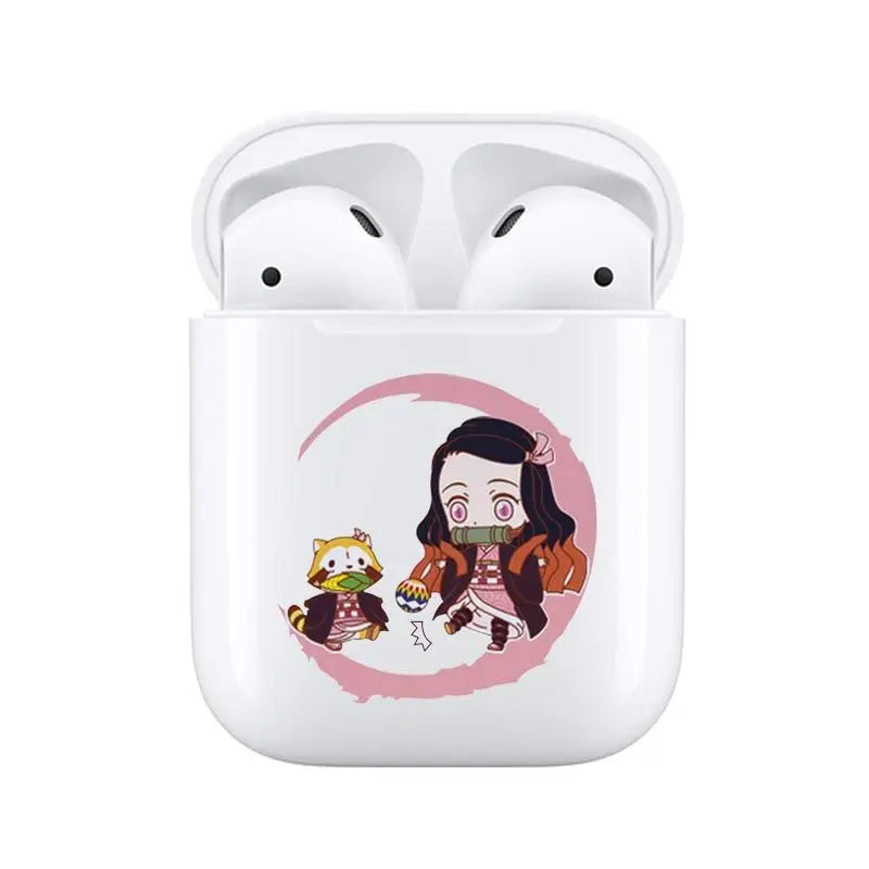 Casque Bluetooth sans fil mesurost Slayer, Anime bidimensionnel, Tanjiro, Nezuko, True Médiateur phones, Sports Médiateur set, Vente en gros, Nouveau