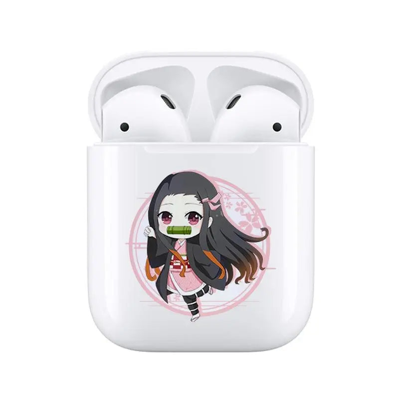 Casque Bluetooth sans fil mesurost Slayer, Anime bidimensionnel, Tanjiro, Nezuko, True Médiateur phones, Sports Médiateur set, Vente en gros, Nouveau